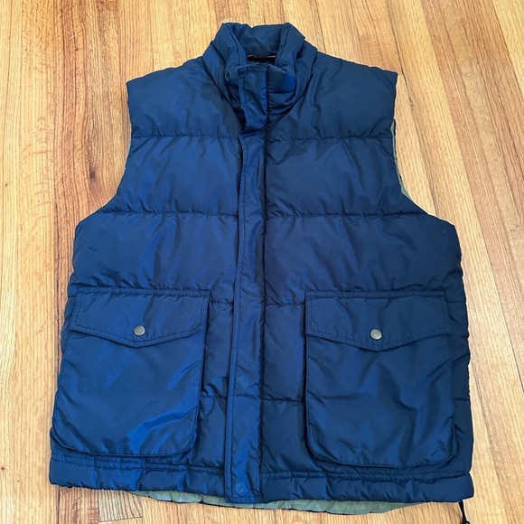Jcrew puffer Vest Down  Feather Mens size M - Picture 1 of 13